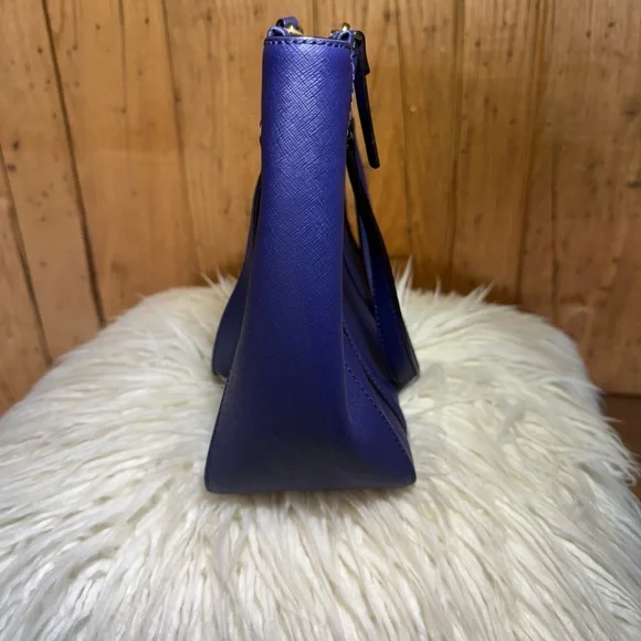 Kate Spade New York Royal Blue Saffiano Leather Tote Bag - Picture 4 of 15